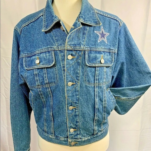 Lee Sport NFL Dallas Cowboys Denim Jacket …medium